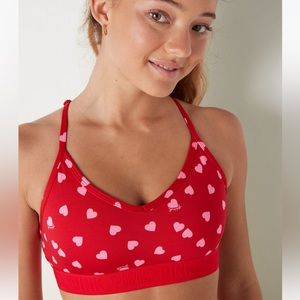 ❤️VICTORIAS SECRET PINK ULTIMATE LIGHTLY LINED SPORTS BRA SIZE SMALL-DD❤️